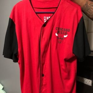 Chicago Bulls Baseball Jersey